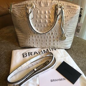 Brahmin White Purse